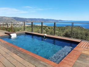 Gaou - Villa ONEIROS, paisible avec piscine & vue mer